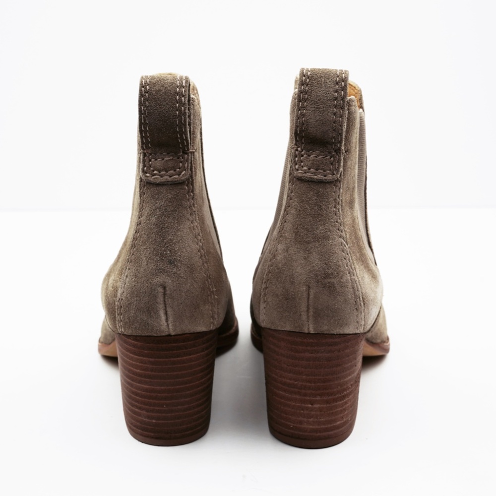 New MADEWELL The Regan Boot in Suede - Wet Pebble - Picture 6 of 6